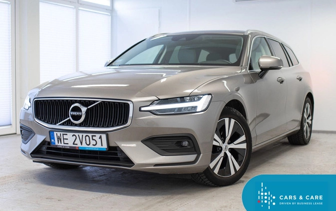 Volvo V60 cena 125900 przebieg: 73573, rok produkcji 2021 z Ryglice małe 277